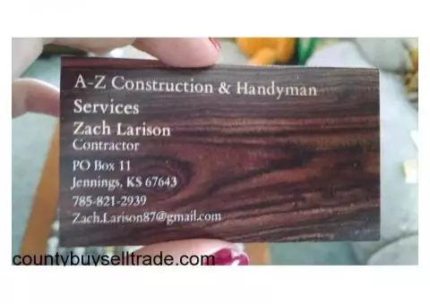 A-Z Construction & Handyman Services